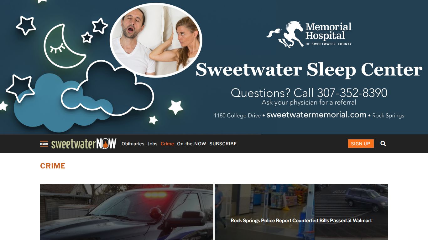 CRIME & ARRESTS - SweetwaterNOW